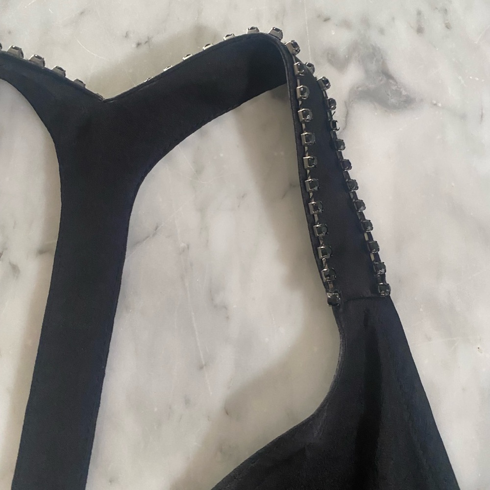 Rachel Rachel Roy Women’s Black Sleeveless Party Top - Size Large (NWT) - Picture 4 of 6